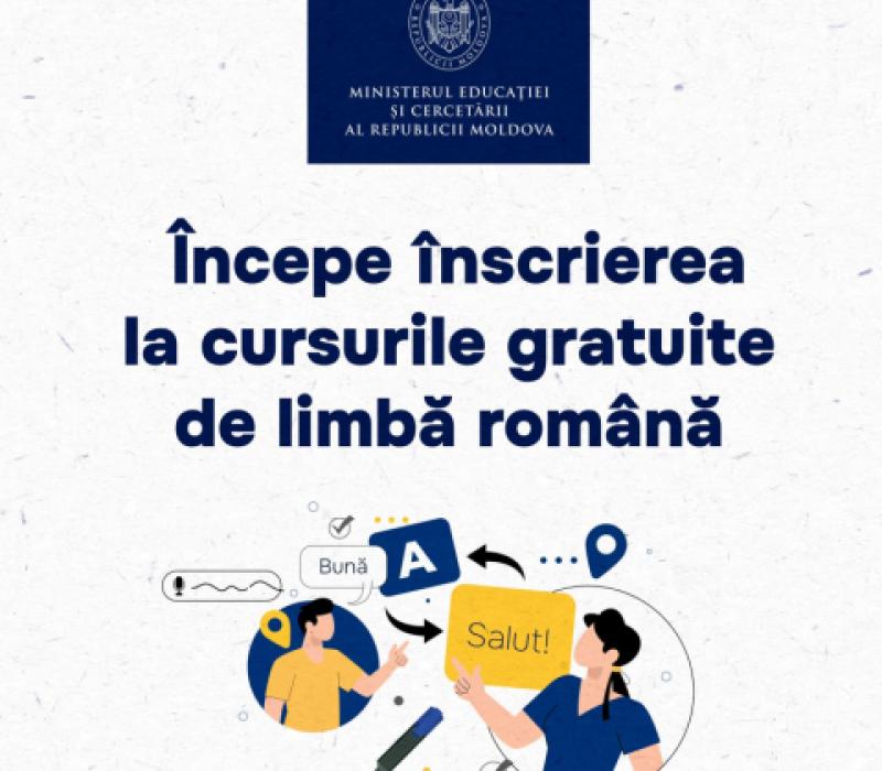A început o nouă sesiune de înscriere la Programul național de studiere a limbii române