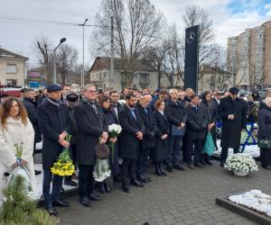 Secretarul de stat Adriana Cazacu a participat la mitingul de comemorare a victimelor Holocaustului