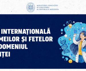 Felicitarea Ministerului Educației și Cercetării cu ocazia Zilei Internaționale a Femeilor și Fetelor din domeniul Științei