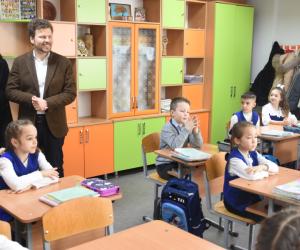 Ministrul Educației și Cercetării a vizitat Liceul Teoretic „Mihai Eminescu” din municipiul Comrat