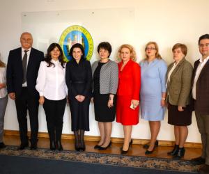 Secretarul de stat Adriana Cazacu a avut o întrevedere cu rectorul Universității ,,V.N. Karazin” din Harkov, Ucraina
