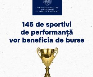 Burse pentru sportivii de performanță